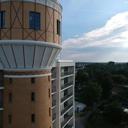 Exklusives Wohnen Im Historischen Wasserturm Dem Highlight Von We210 Apartament *