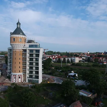 Exklusives Wohnen Im Historischen Wasserturm Dem Highlight Von We210 Apartament *